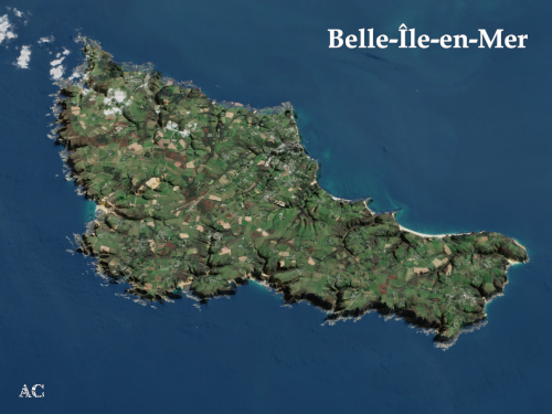 belle ile relief