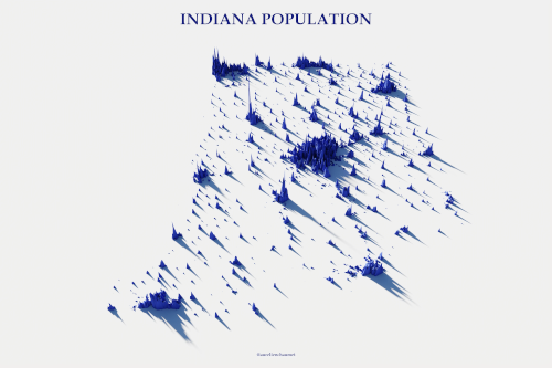 indiana population sans frontière blanc