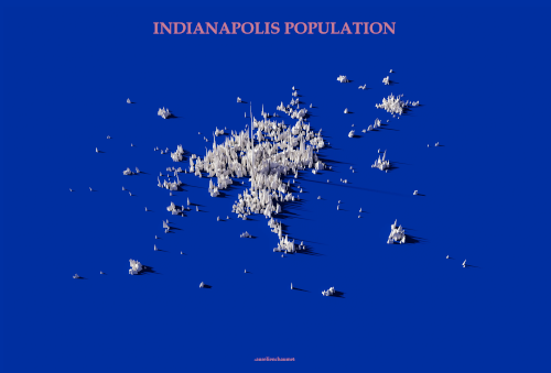 indianapolis population white