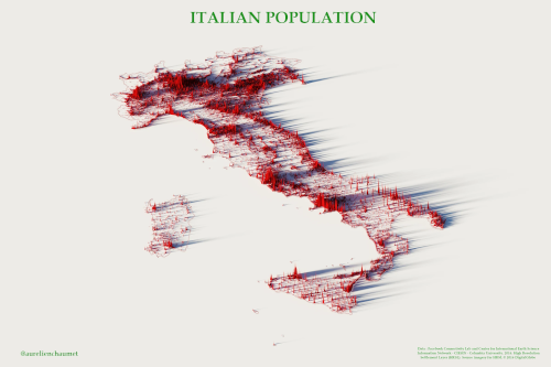 italia population borders