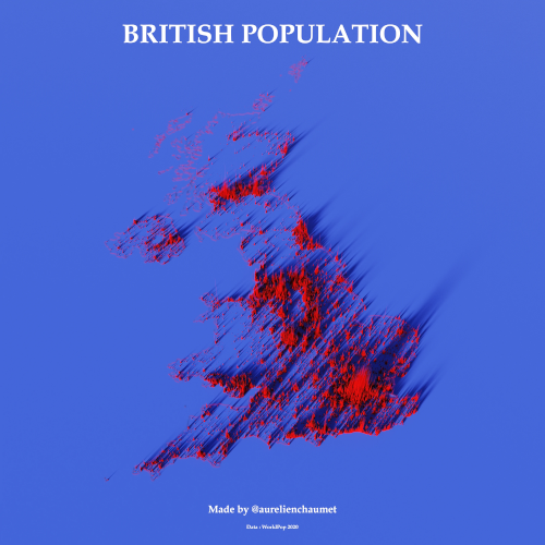 united kingdom population borders